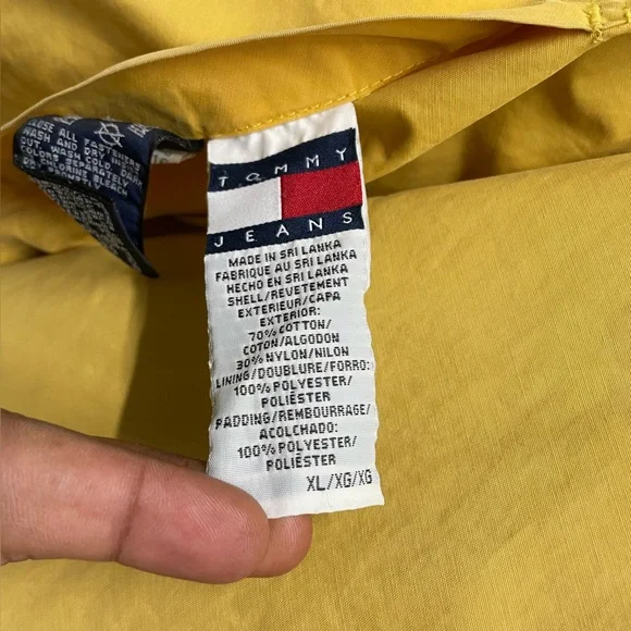 Vintage Y2K 2001 Tommy Hilfiger Reversible Jacket // XL - Picture 8 of 14
